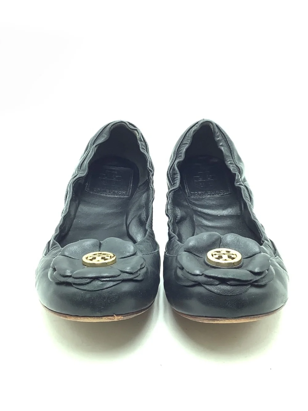 Tory Burch Flower Ballet Flats Size: 8.5